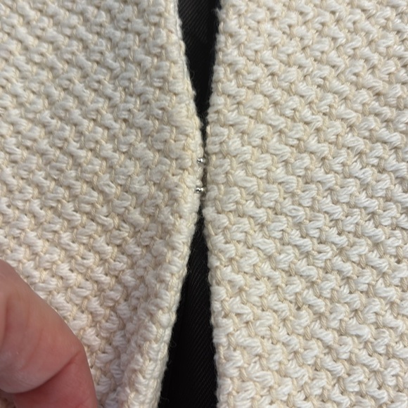 SANDRO Tweed Blazer Pattern Vamina Jacket  EU 38 (US Women's Size 4-6) Medium - Picture 7 of 9